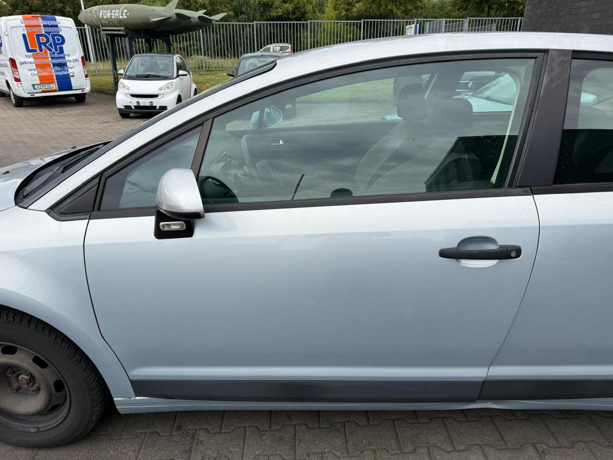 Citroen C4 original Tür vorn links EYL Islandgrau Coupe Rohbau BJ07